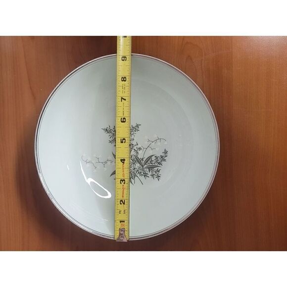 Lady Empire Permacal Serving Platter and Large Round Serving  Bowl  Mid Century - Picture 11 of 11